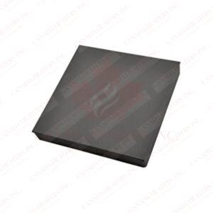 Square Hot Plate Sharp Edged 11.33460.344