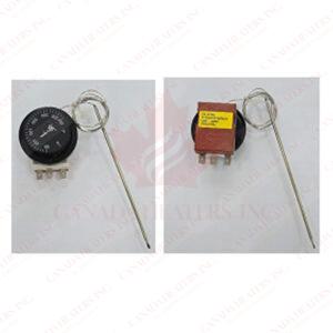 RAINBOW TS-320S MARINE OVEN THERMOSTAT WITH INTEGRATED KNOB